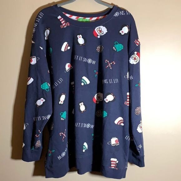 Men’s Blue Christmas Sweater 2XL - Picture 1 of 5